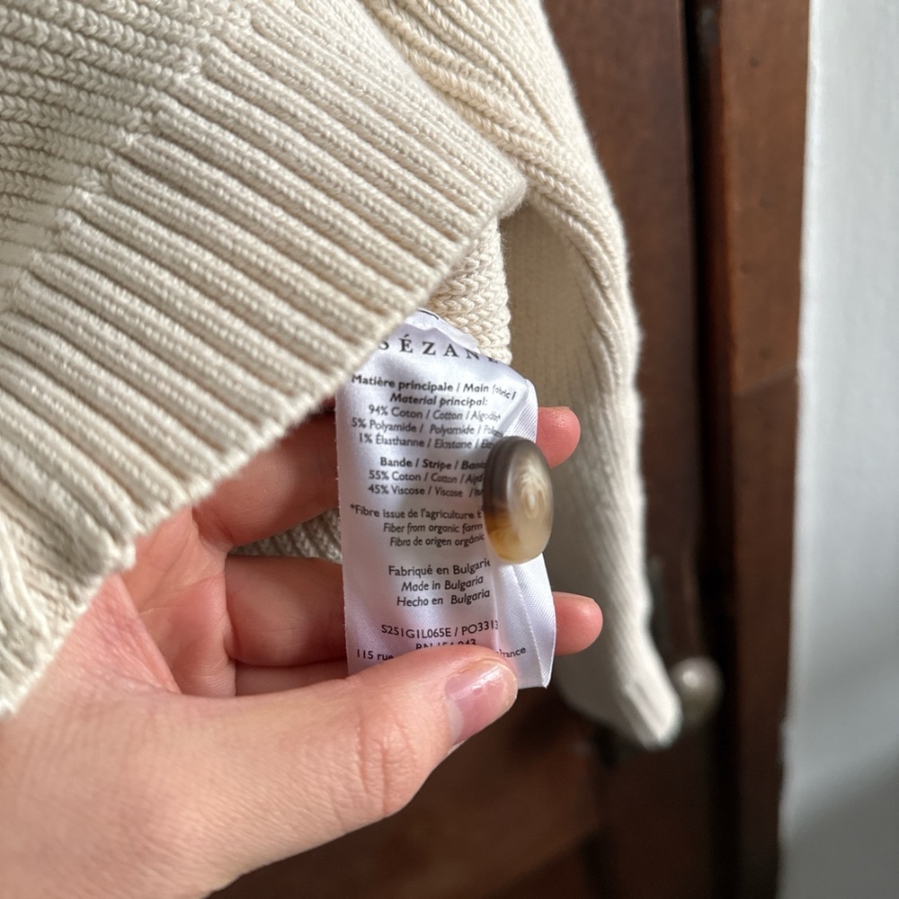 Sezane Isaure cardigan - Picture 4 of 4